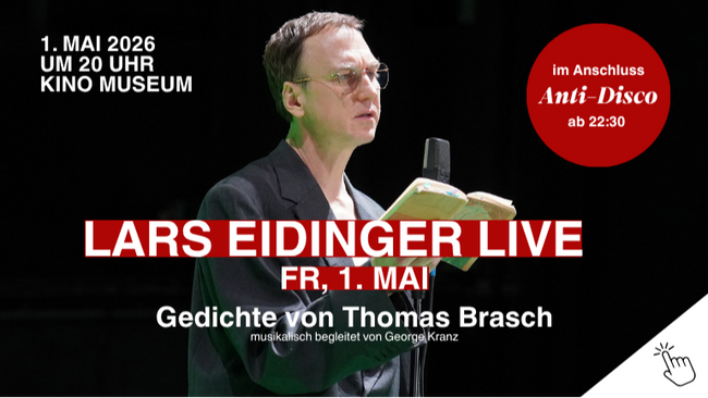 LARS EIDINGER LIVE: Gedichte von Thomas Brasch