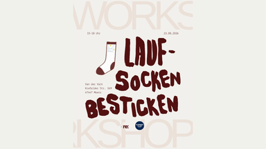 re:create | Laufsocken besticken