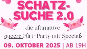 SCHATZSUCHE 2.0 - die Single Party für alle LGBTIQA+