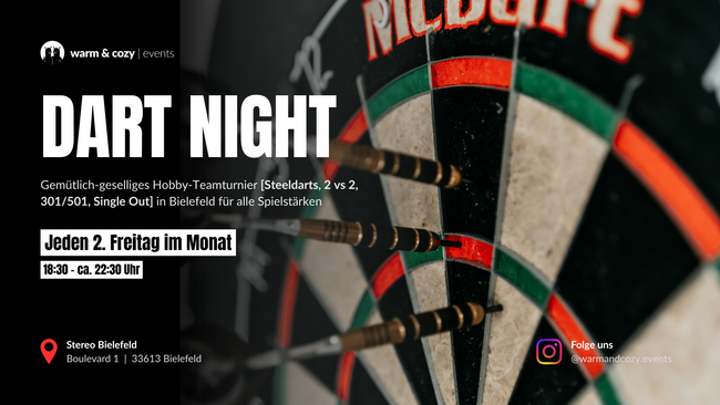 Dart Night (2 vs 2) in Bielefeld
