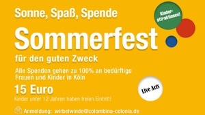 Colombina Colonia | Sommerfest & BBQ für den Guten Zweck