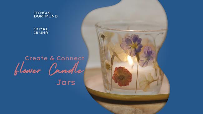 Create & Connect: Flower Candle Jars