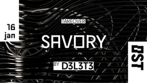 Savory - Techno Every Thursday