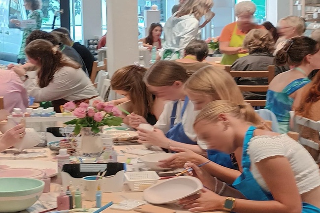 Ladies Night Keramikmalen