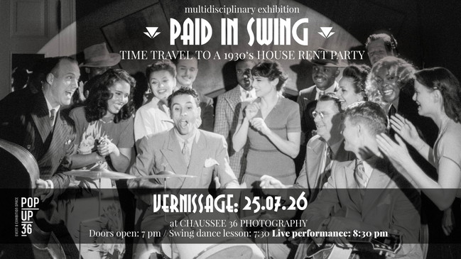 PAID IN SWING - Time travel to a 1930's party