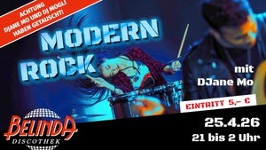 🎸 Modern Rock mit DJn Mo in der legendären Belinda