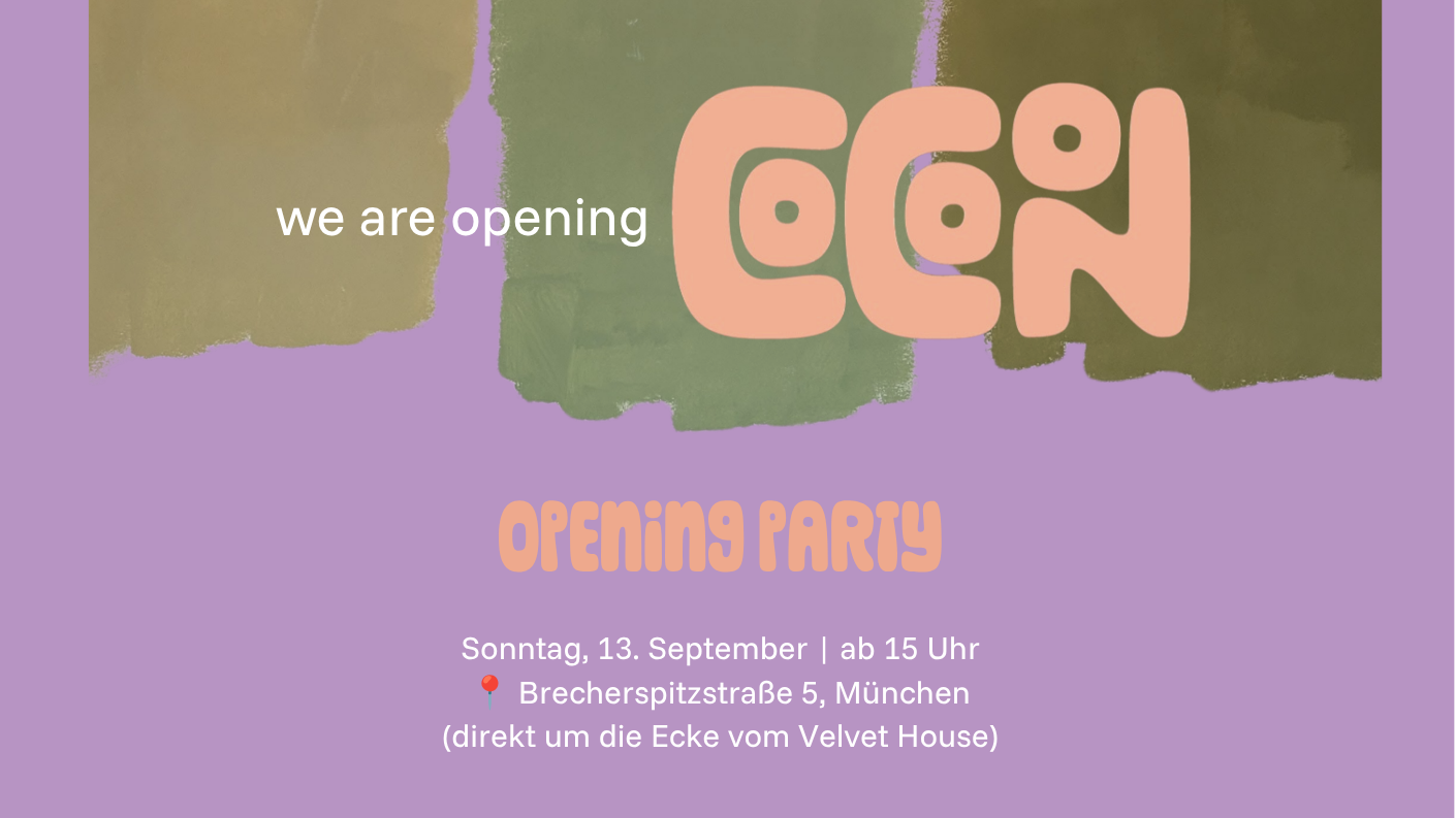 Cocoon Opening Day 13.09.2026 @Velvet House