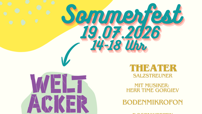 Weltacker-Sommerfest