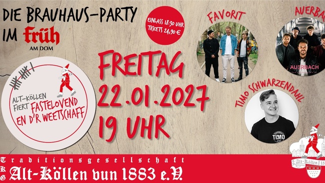 Fastelovend en d'r Weetschaff