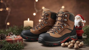 Nikolaus Schuhepflegen mit Hanwag