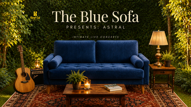 The Blue Sofa - intimate live concerts with artists from around the world