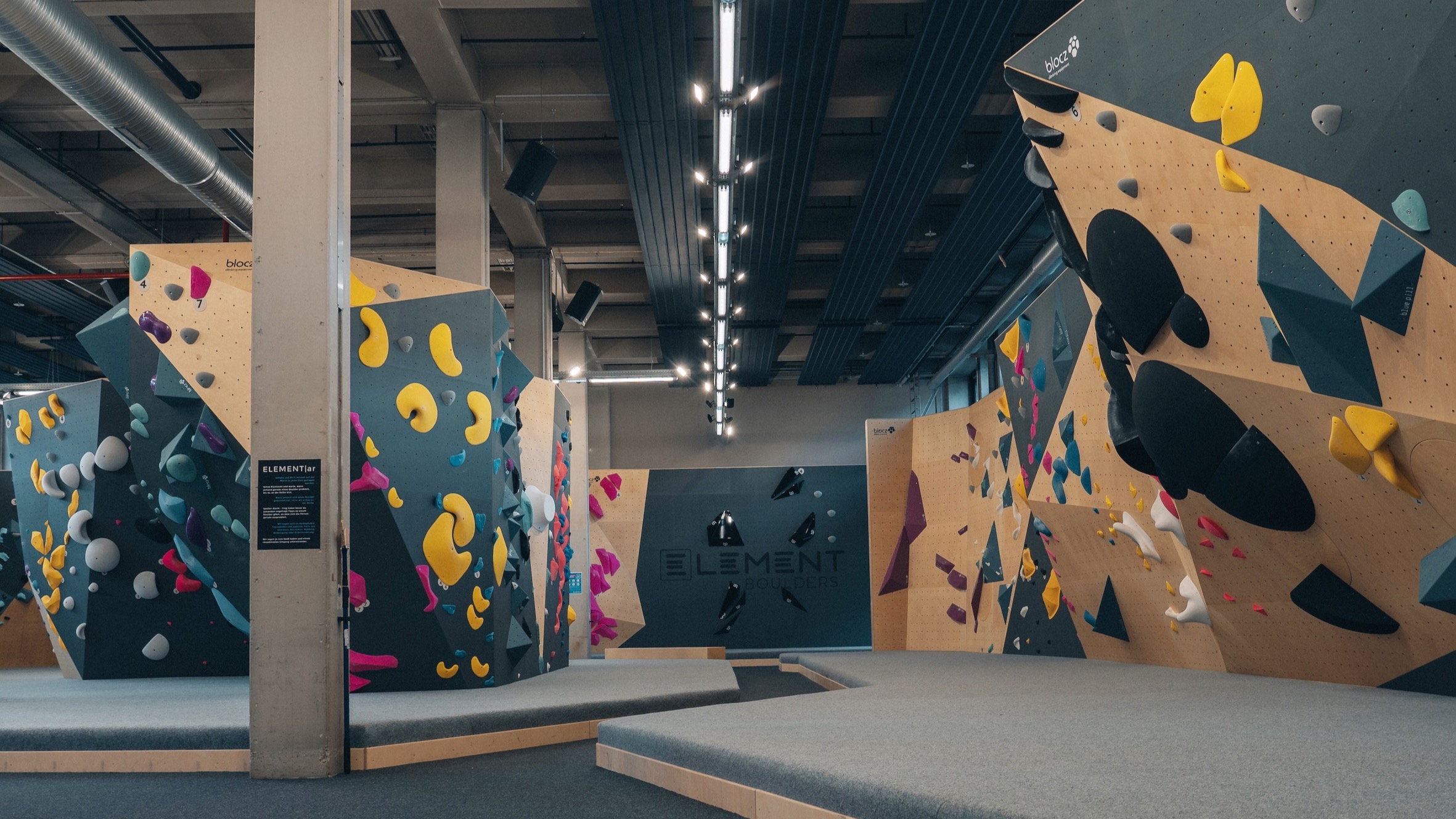 Titelbild der Location ELEMENT Boulders Kassel