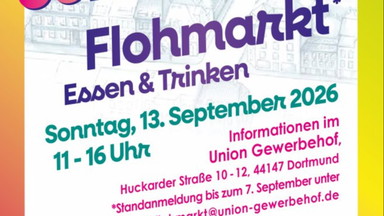 Flohmarkt Union Gewerbehof Dortmund 13.09.2026