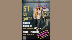 Fatih Çevikkollu, Serhat Doğan, Sertaç Mutlu, Aydın Işık & Kadir Zeyrek Türkisches Stand Up | 5’i Bir Yerde
