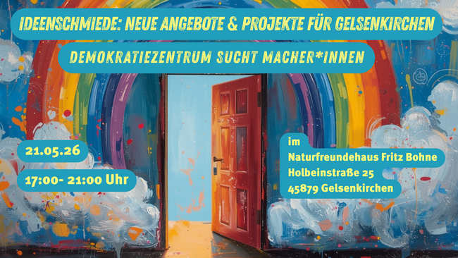 Ideenschmiede: Aktiv werden und mitgestalten