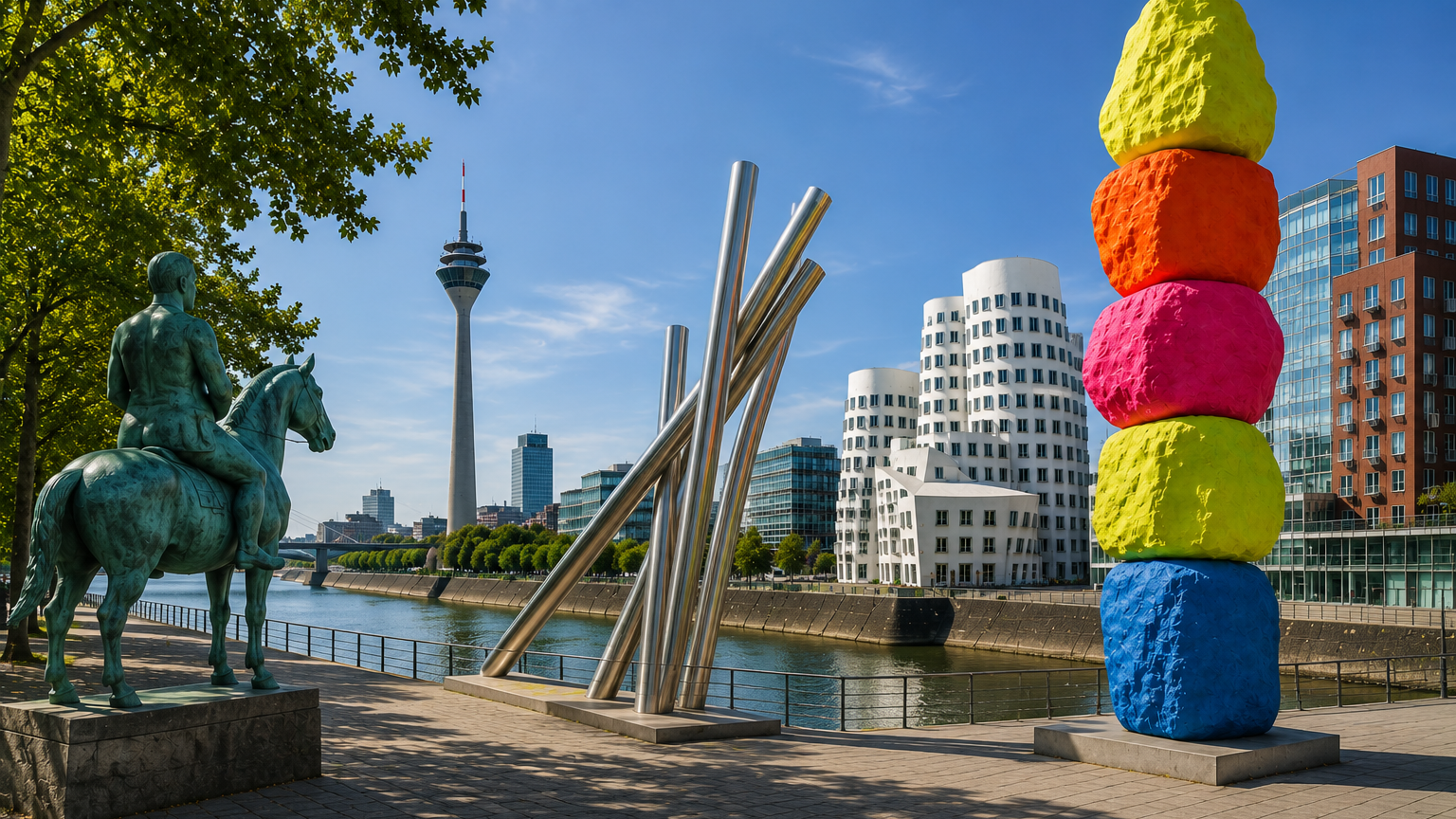 Führung in Düsseldorf - Kunstwerke im öffentlichen Raum