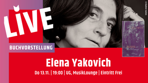 Buchvorstellung mit Elena Yakovich