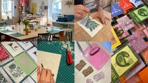 Linoldruck-Workshop — Selbstgemachte Last-Minute-Geschenke