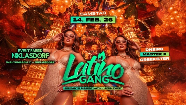 Latino Gang | Germanys biggest Latin / Afro Event | Event Fabrik Niklasdorf Austria