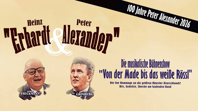 Jubiläumsshow zum 100. Geburtstag Peter Alexander