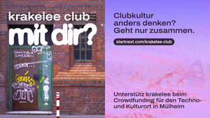 Clubkultur anders denken? Supporte das krakelee club Crowdfunding!