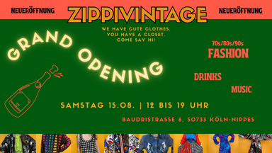 Neuer Vintagestore in Nippes - Zippivintage BIG OPENING