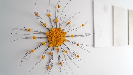 Premium Kreativworkshop: "Sonne" Wanddesign