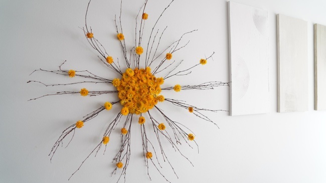 Premium Kreativworkshop: "Sonne" Wanddesign