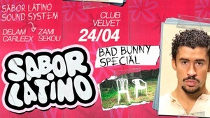 BAD BUNNY SPECIAL - SABOR LATINO - CLUB VELVET