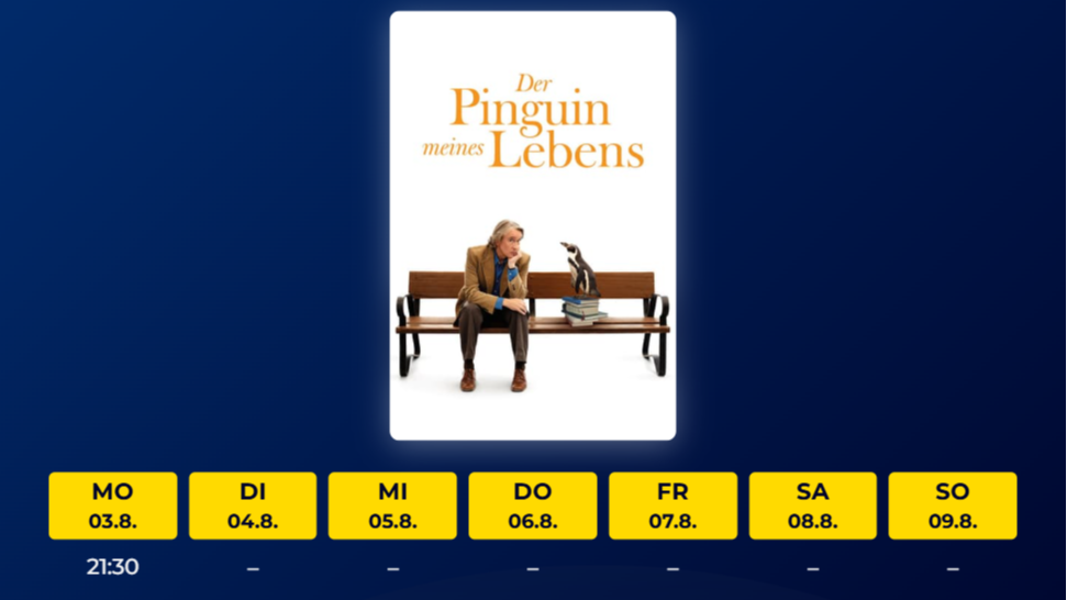 Titelbild der Veranstaltung Der Pinguin meines Lebens