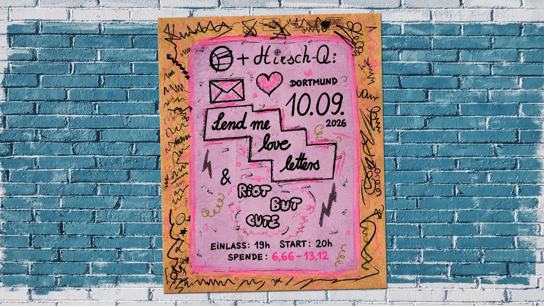 Send Me Love Letters & Riot But Cute