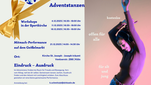 Tanzworkshop: Eindruck-Audruck
