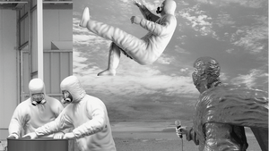 Finissage der Ausstellung „Einunddreißig“ der Kunstpreisträgerin der Stadt Halle 2025, Dagmar Varady