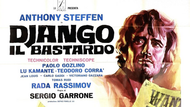 DJANGO IL BASTARDO · DJANGO UND DIE BANDE DER BLUTHUNDE | Italienischer Filmclub - Black Box im Filmmuseum Düsseldorf