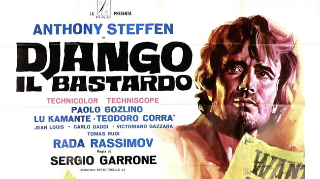 DJANGO IL BASTARDO · DJANGO UND DIE BANDE DER BLUTHUNDE | Italienischer Filmclub - Black Box im Filmmuseum Düsseldorf