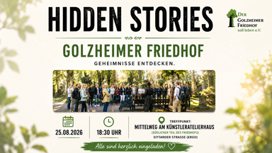 Hidden Stories- ein Spaziergang über den Golzheimer Friedhof
