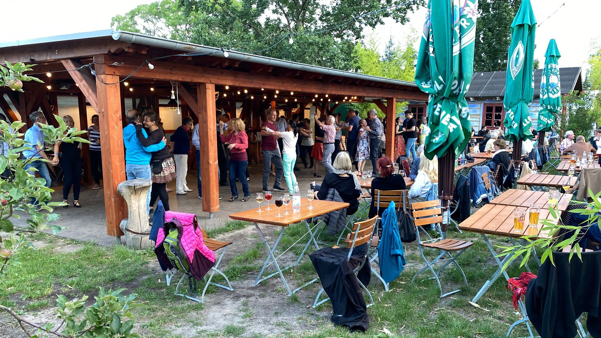 Open Air Tanzen in der Späth'schen Baumschule