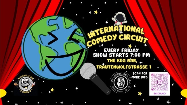 International Comedy Circuit: Friday night pints and punchlines...