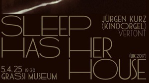 Kinoorgel Live! Stumm-Film-Zeit im GRASSI Musikinstrumentenmuseum SLEEP HAS HER HOUSE von Scott Barleys.