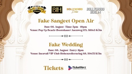Bollywood Party (Open Air) - Fake Sangeet, Real Party!