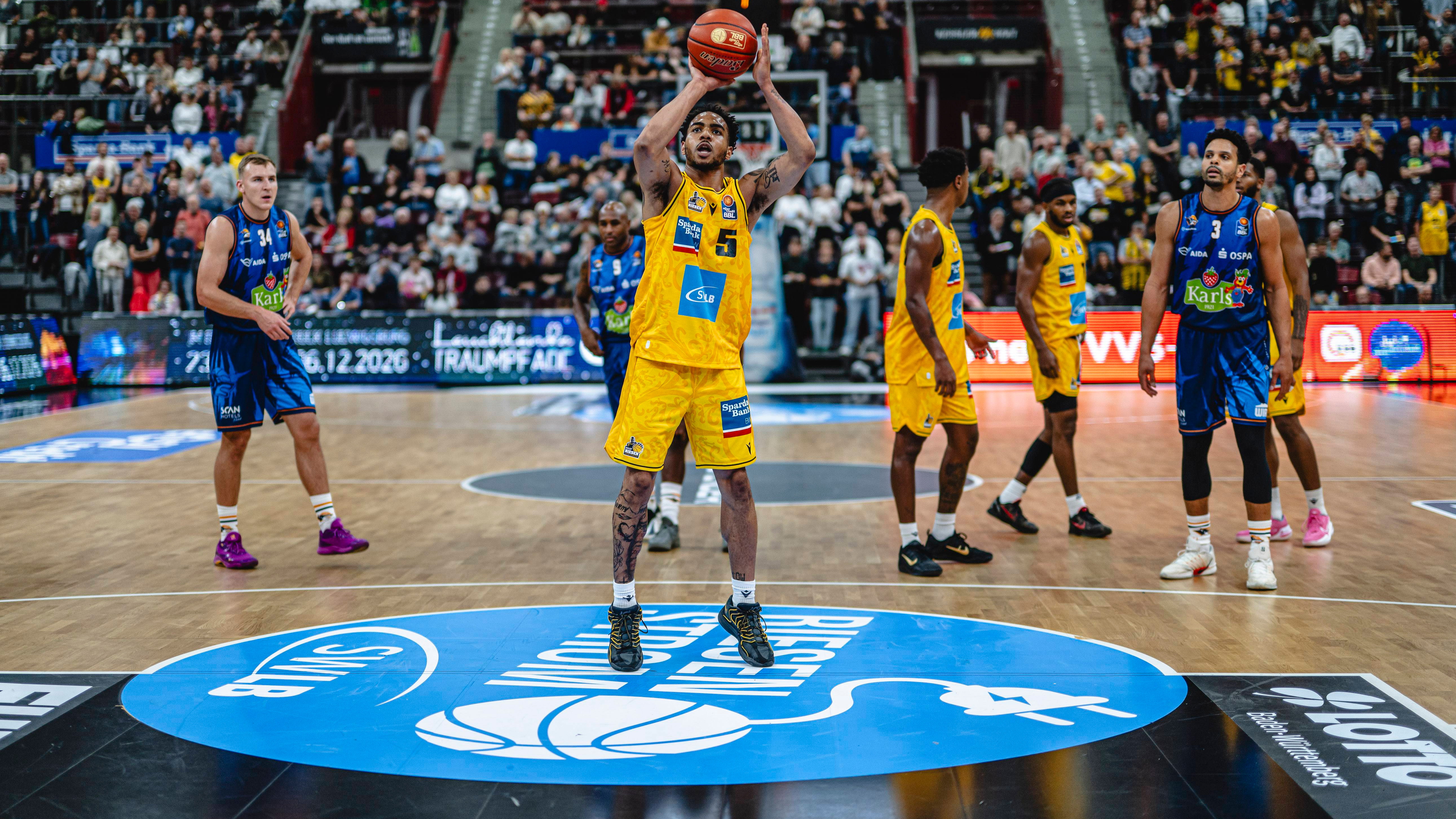 MHP RIESEN Ludwigsburg vs. SC RASTA Vechta BBL Pokal Achtelfinale