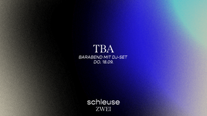 Barabend mit DJ-Set – tba