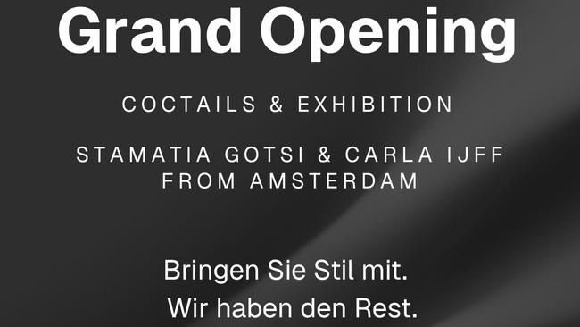 Grand Opening Coctail & Exhibition