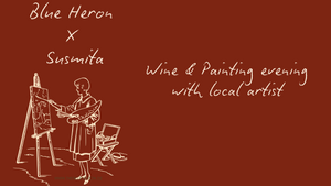 Wine & Painting evening with local artist
