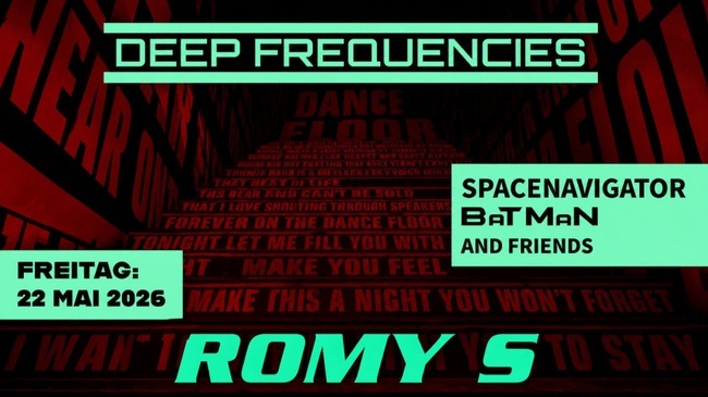 Deep Frequencies Techno mit Spacenavigator und BaTMan