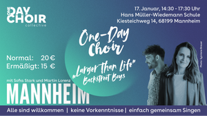 MANNHEIM | One-Day Choir | "Larger Than Life" - Backstreet Boys
