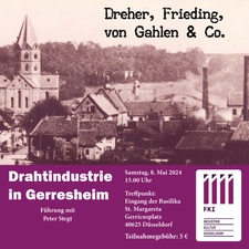 Geschichte der Drahtindustrie in Gerresheim
