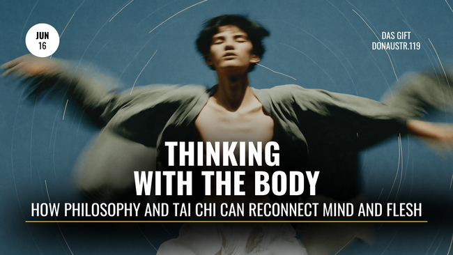 Thinking With the Body | How Philosophy and Tai Chi Can Reconnect Mind and Flesh