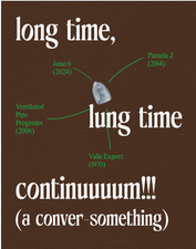 KONZERT zur Ausstellung: long time, lung time continuuuum!!! (a conver-something)