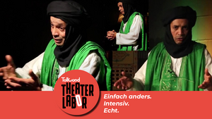 Idriss Al-Jay „Guten Morgen und guten Abend“ | Tollwood Theaterlabor